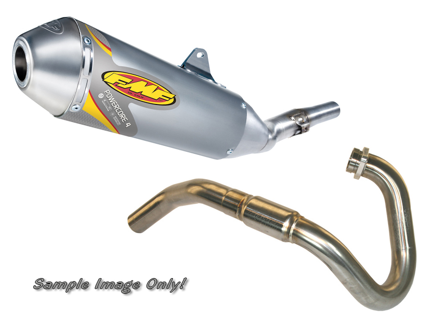 Exhaust System: FMF Powercore 4 Muffler & Powerbomb Headpipe